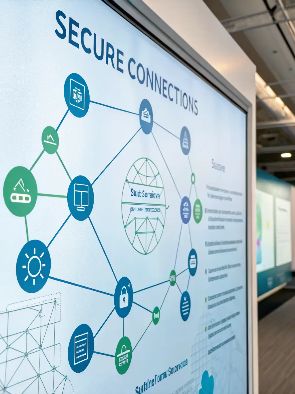 Diagram showing API endpoints with security layers blocking malicious requests, illustrating BotEraser's API security.