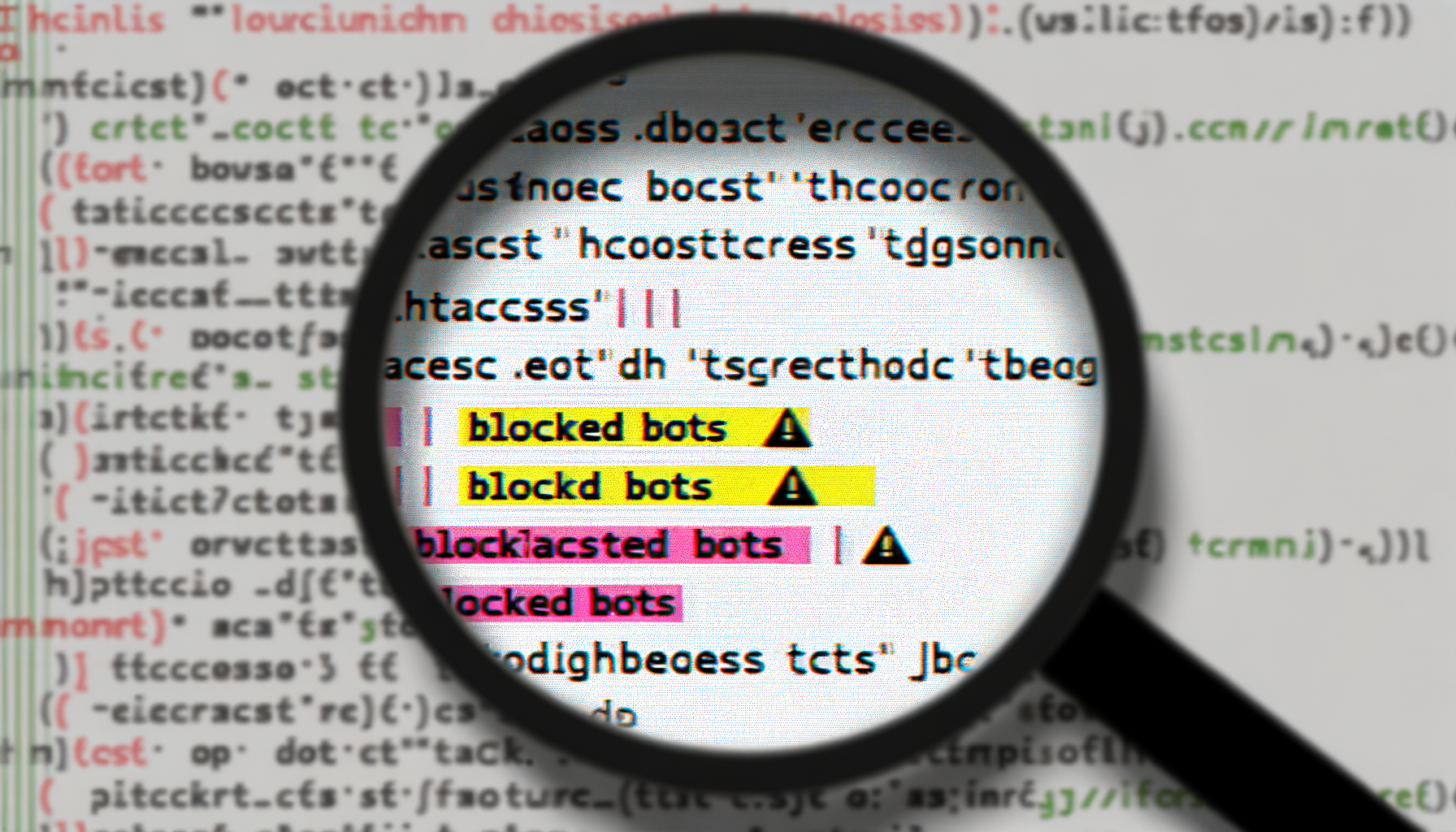 Code Inspection of Blocked Bots